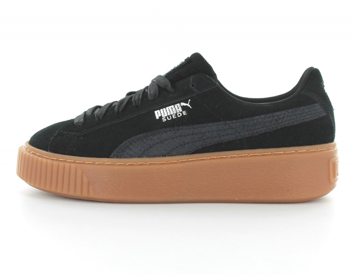 Puma Suede Platform Animals Noir-Gomme