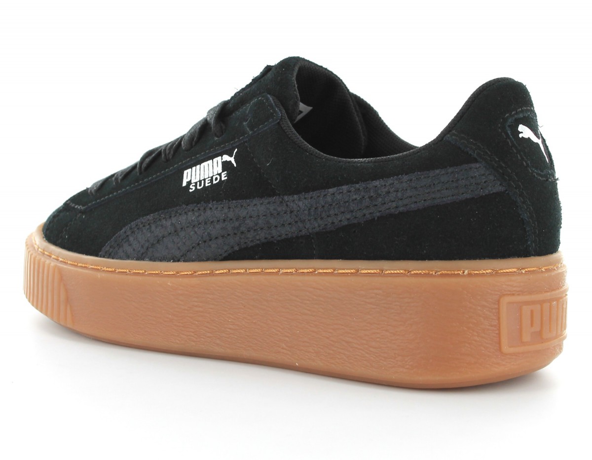 Puma Suede Platform Animals Noir-Gomme