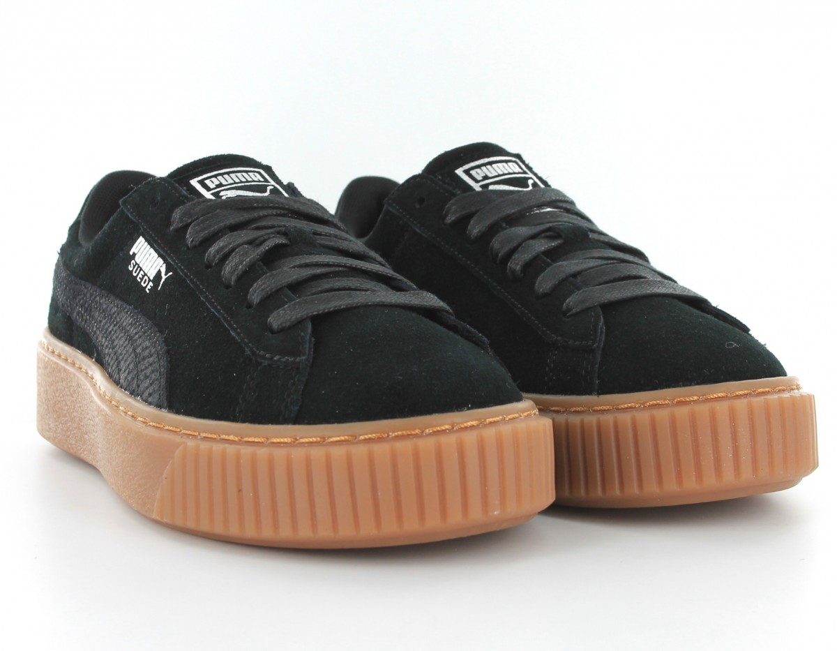 Puma Suede Platform Animals Noir-Gomme