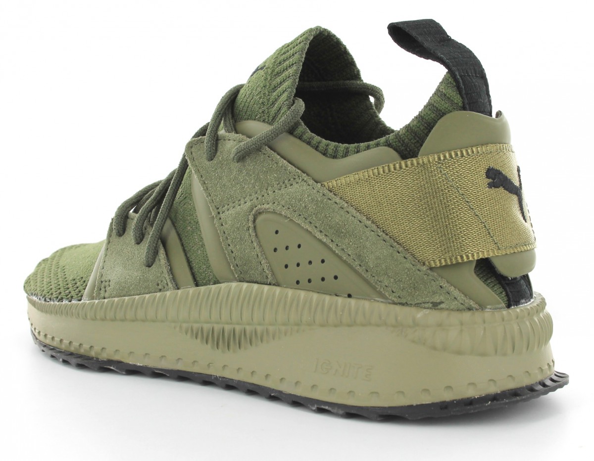 puma tsugi blaze evoknit olive