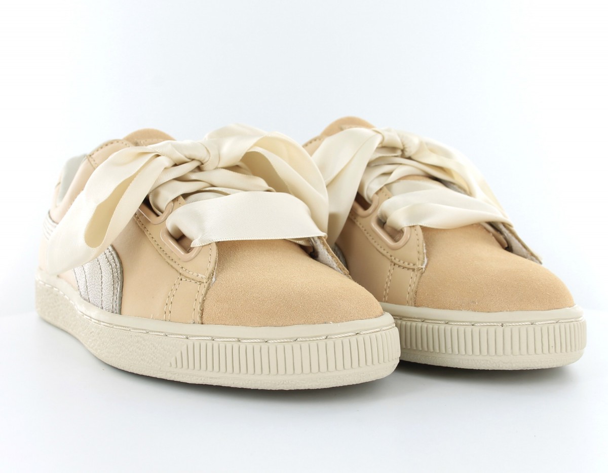 Puma Basket Heart Up Natural-Vachetta