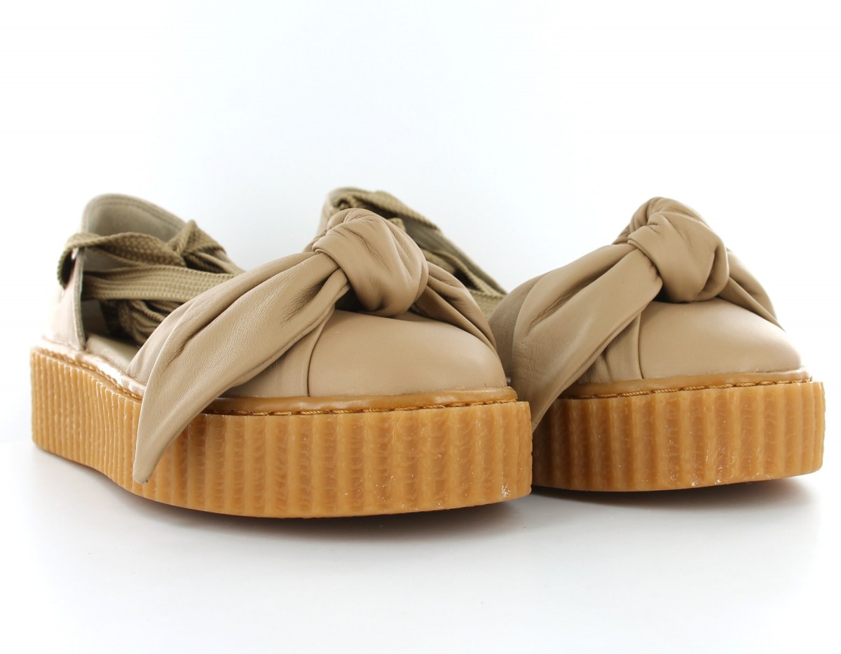 Puma Fenty Bow Creeper Sandal Natural/Oatmeal