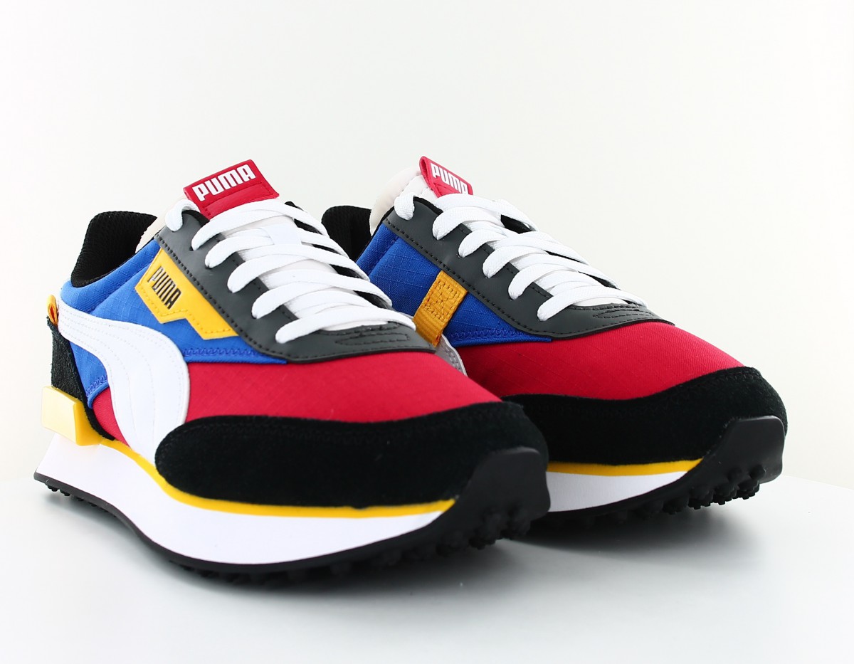 Puma Future rider play on junior rouge multicolor