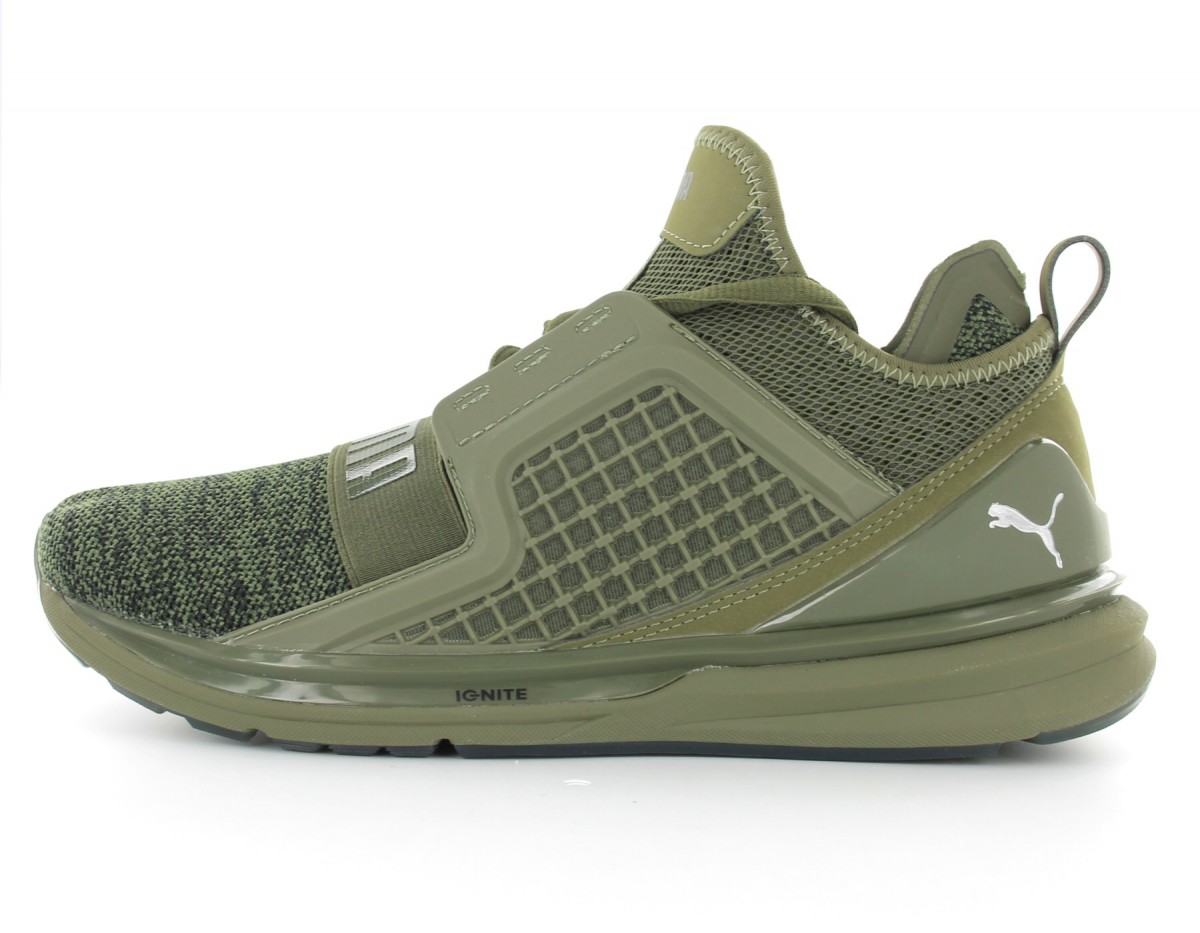 Puma Limitless Ignite Knit Olive-Kaki