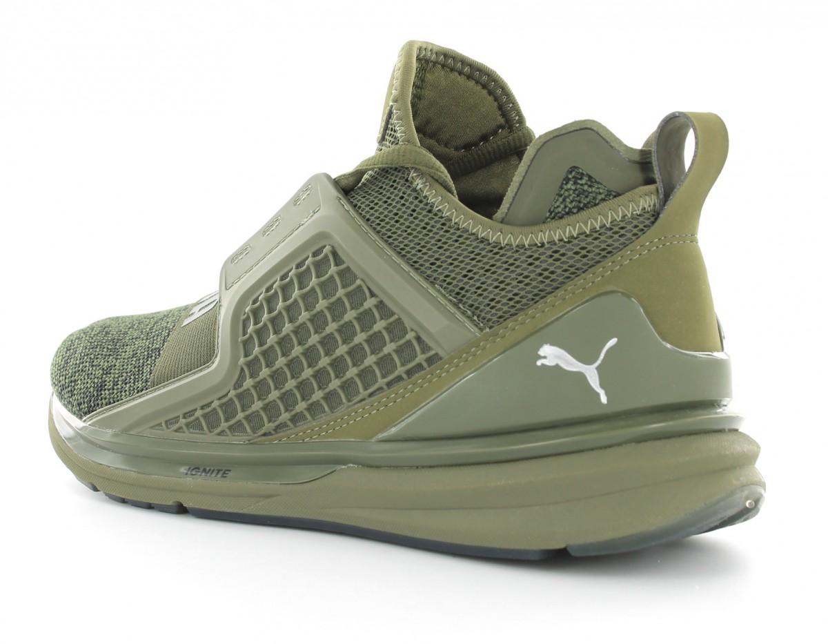 Puma Limitless Ignite Knit Olive-Kaki