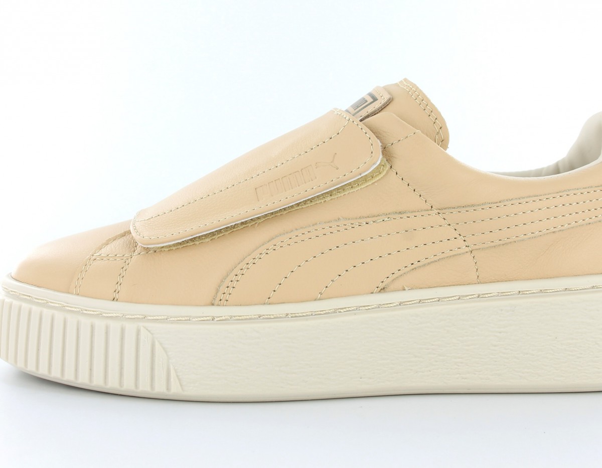 Puma Platform Strap Up Natural-Vachetta