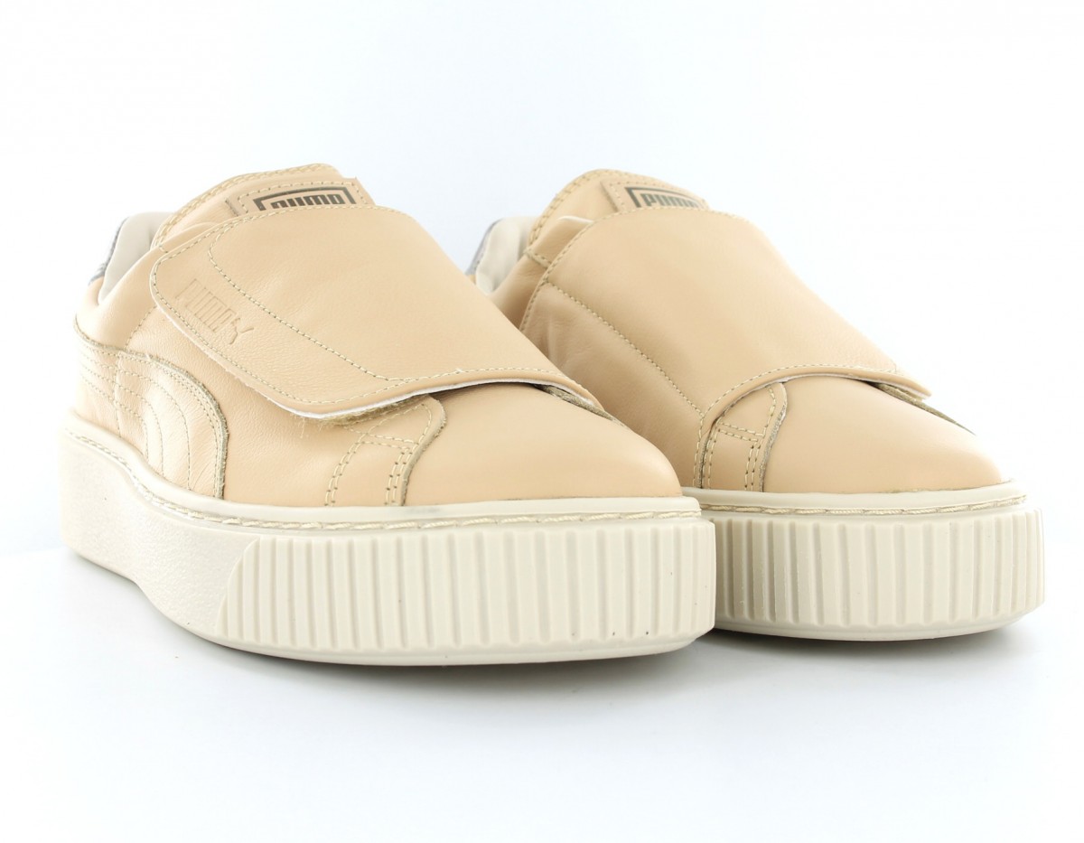 Puma Platform Strap Up Natural-Vachetta