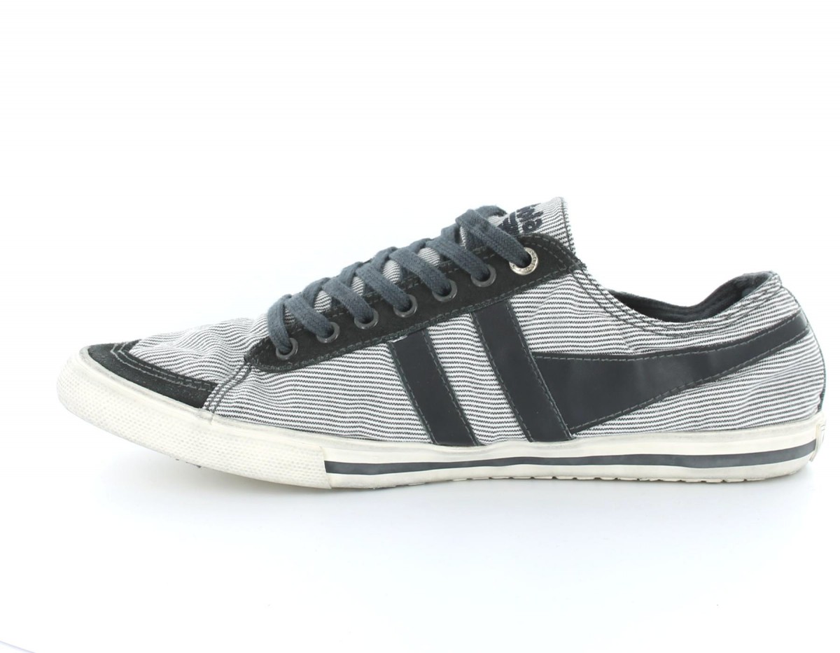 Gola Quota stripe GRIS/BLANC