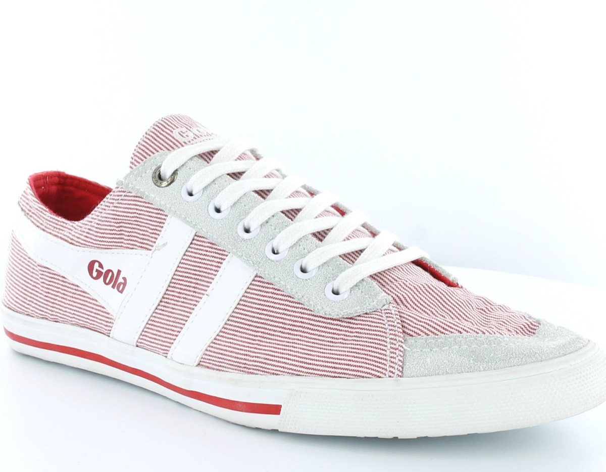 Gola Quota stripe ROUGE/BLANC