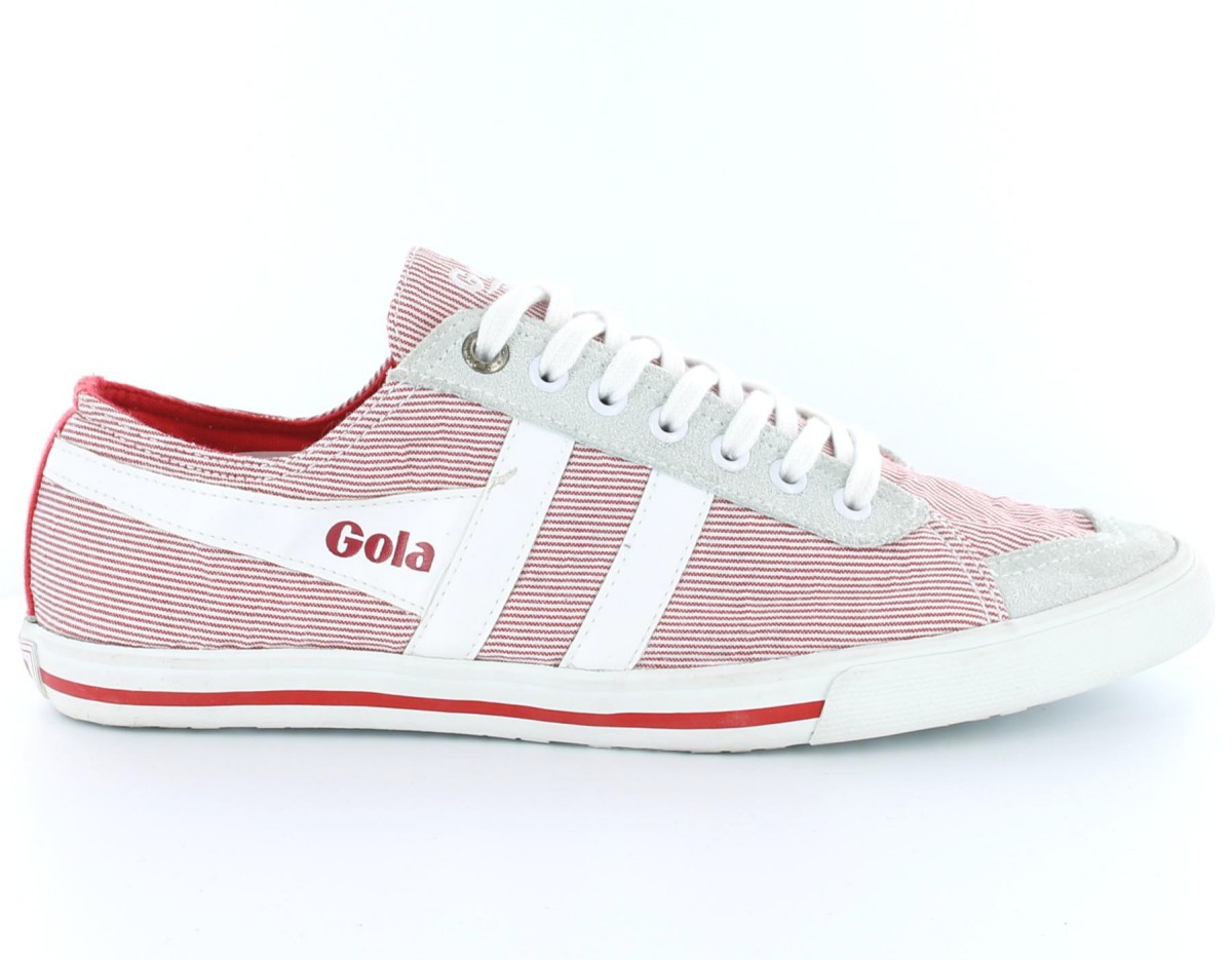 Gola Quota stripe ROUGE/BLANC