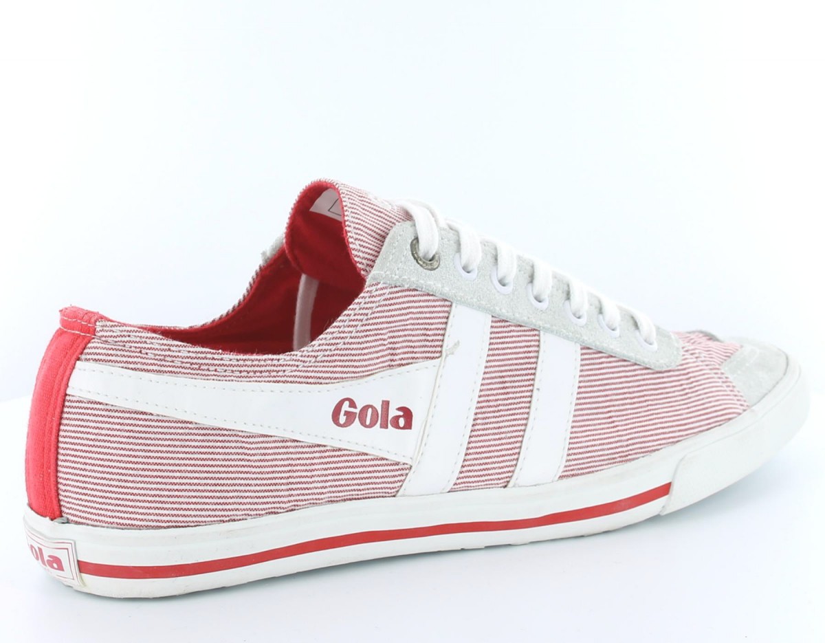 Gola Quota stripe ROUGE/BLANC
