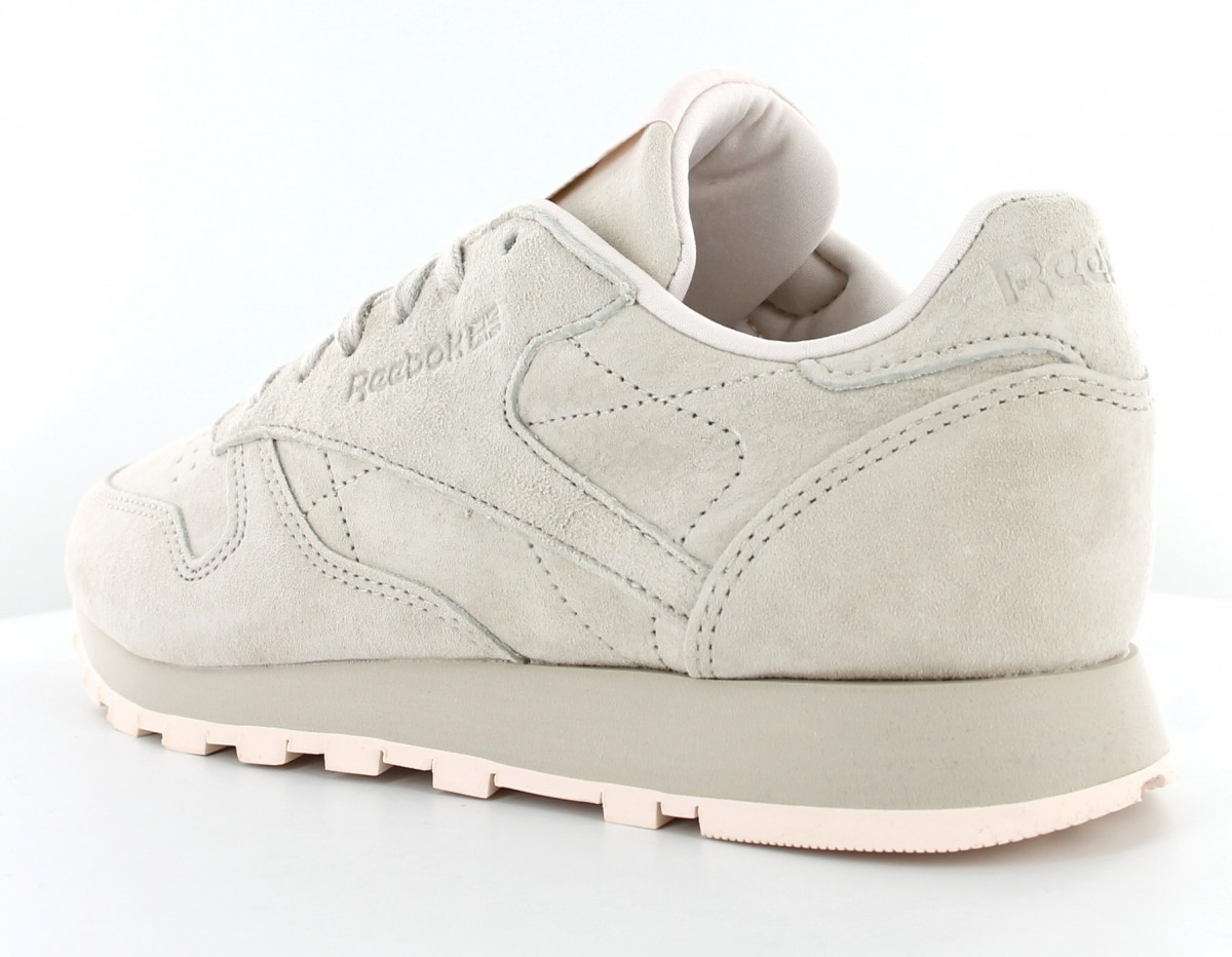 Reebok CL Leather Tonal NBK Beige-Rose