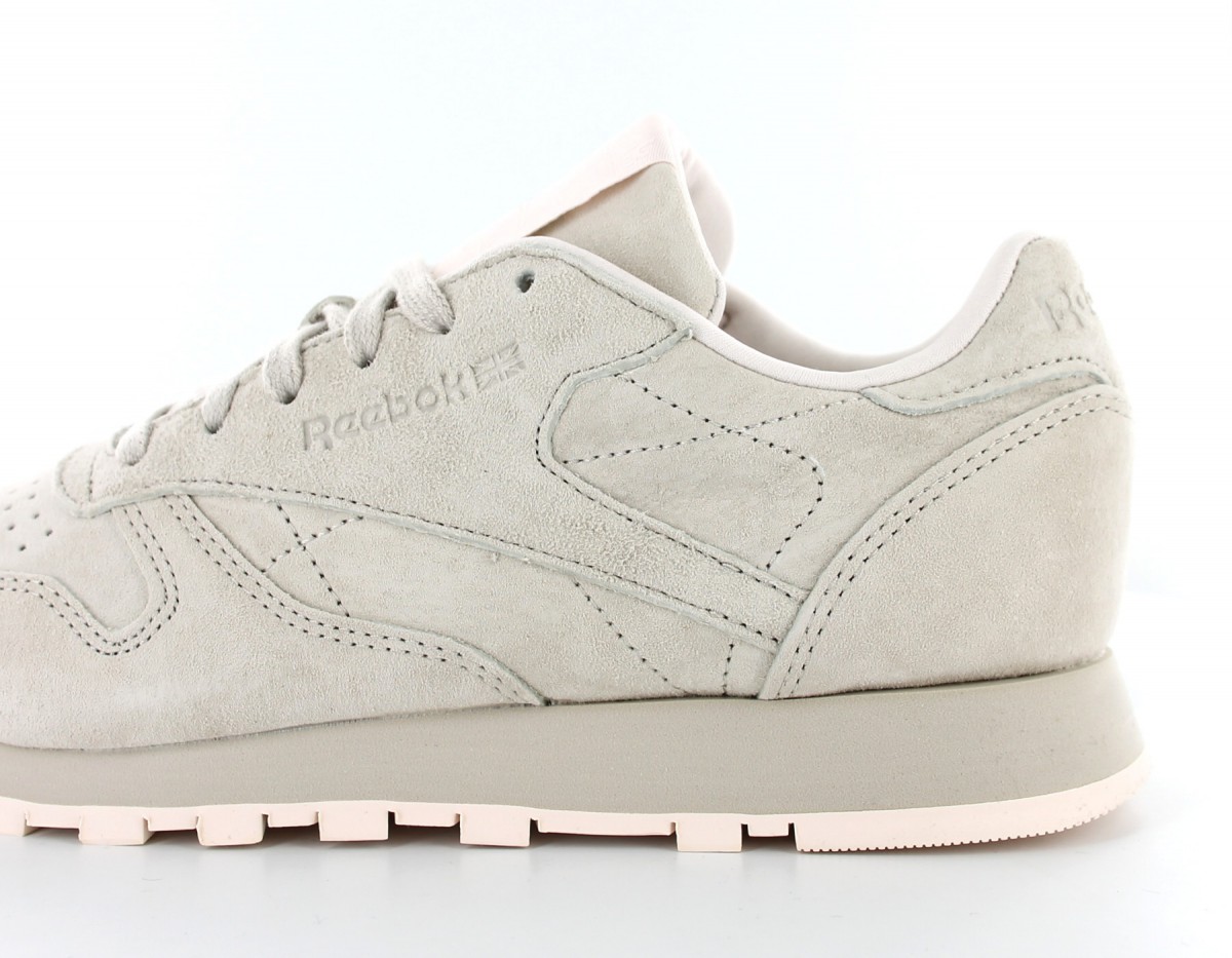 Reebok CL Leather Tonal NBK Beige-Rose