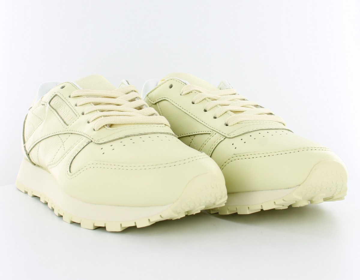 Reebok CL Leather Pastels Jaune-Pastel