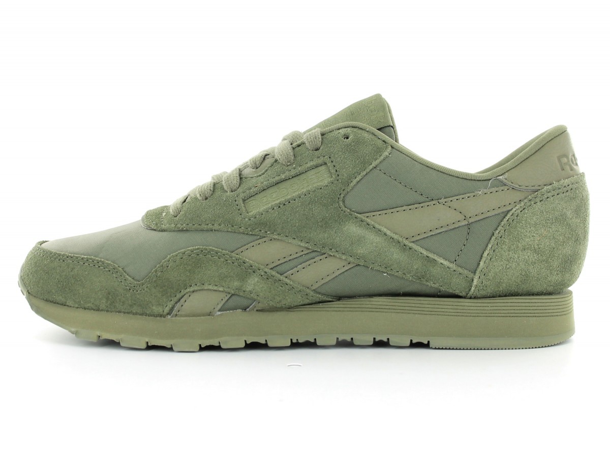 Reebok CL Nylon Vert-Kaki