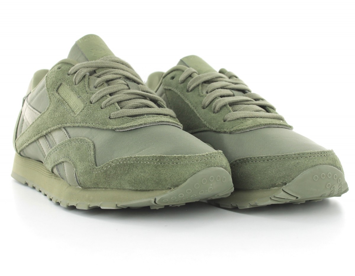 Reebok CL Nylon Vert-Kaki