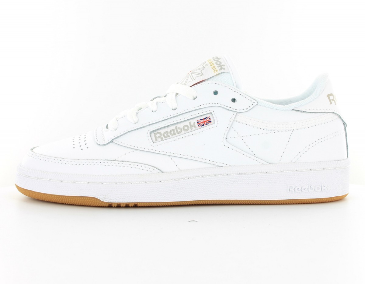 Reebok Club C 85 Femme Blanc-Gomme