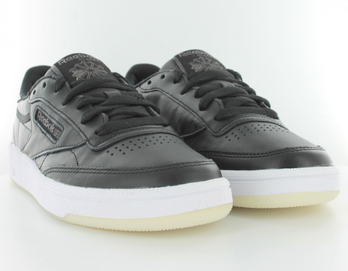 Reebok Club C 85 Femme Noir-Blanc-Ice