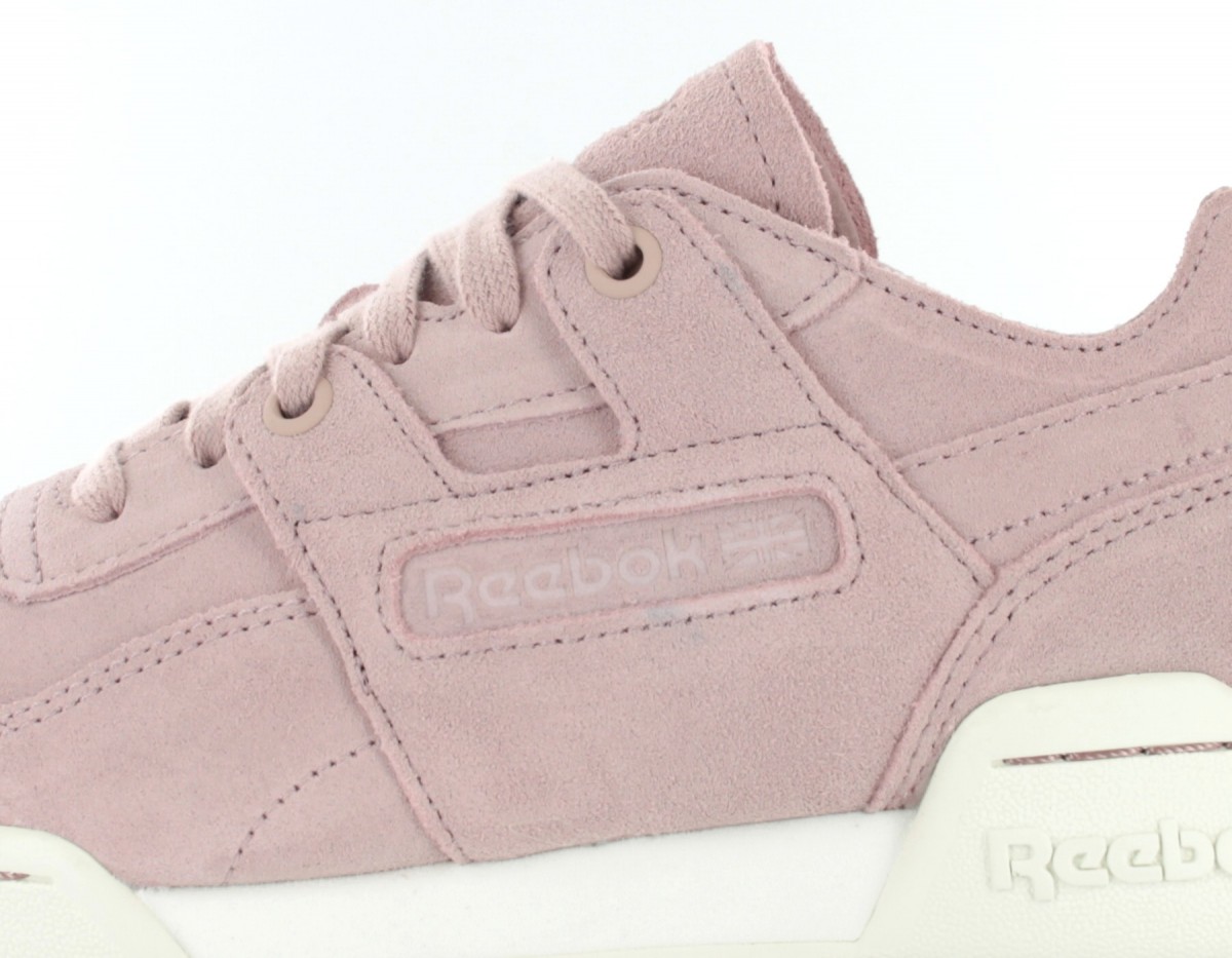 Reebok Workout Low Plus Fbt Shell Pink-Sandy Rose-Chalk