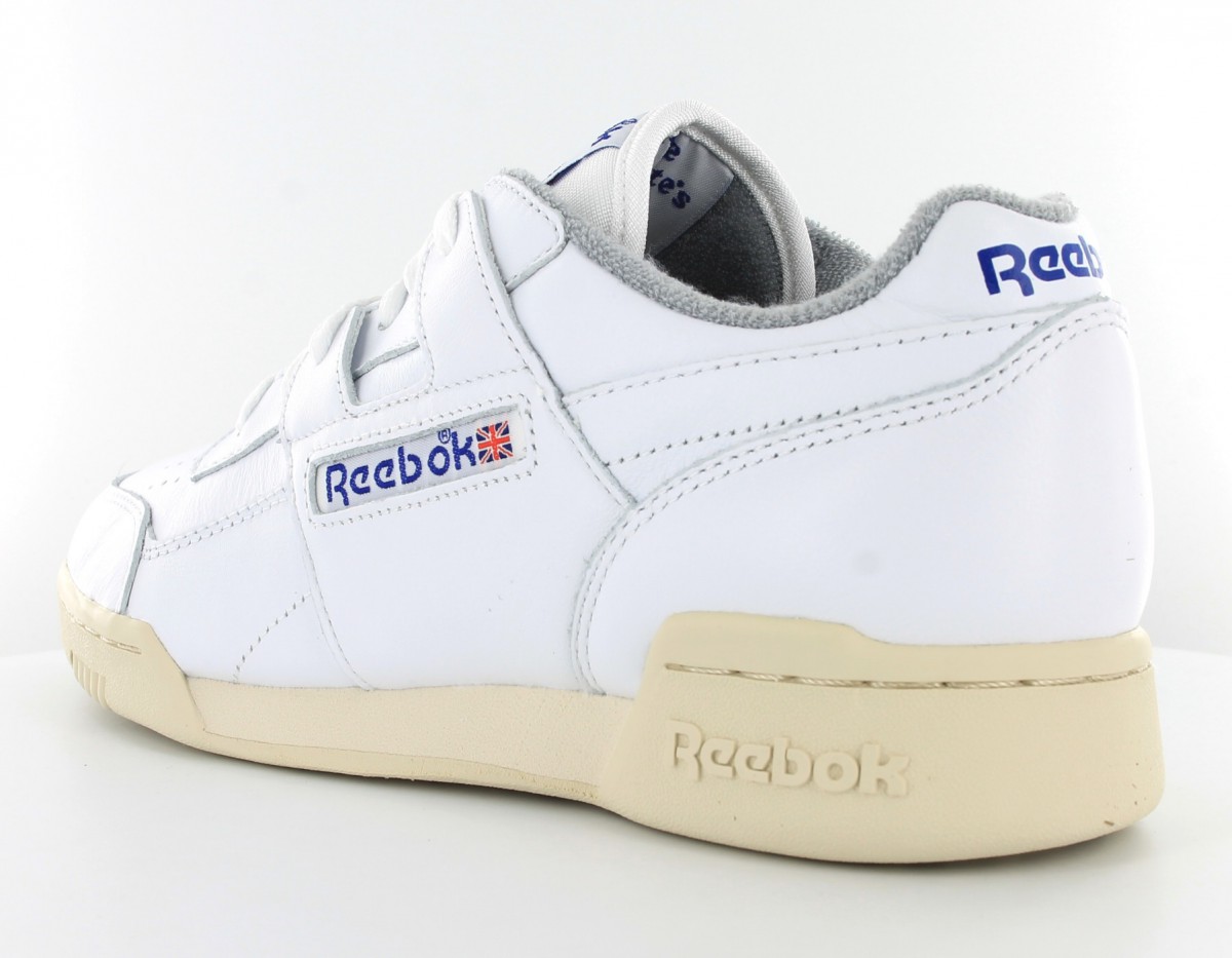 Reebok Workout Plus R12 White-Royal-Grey