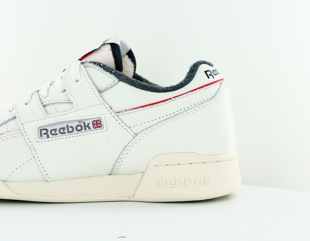 Reebok Workout Plus mu beige gris rouge