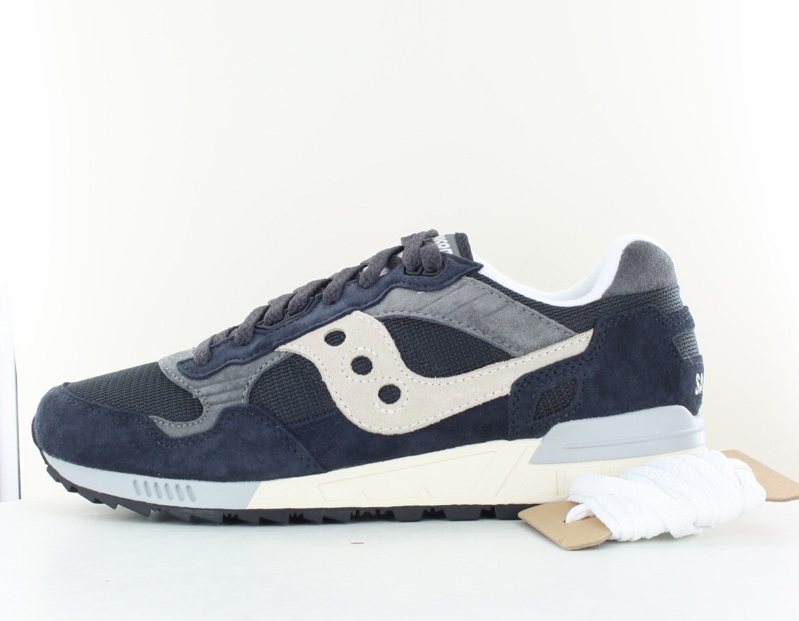 Saucony Shadow 5000 bleu marine beige gris