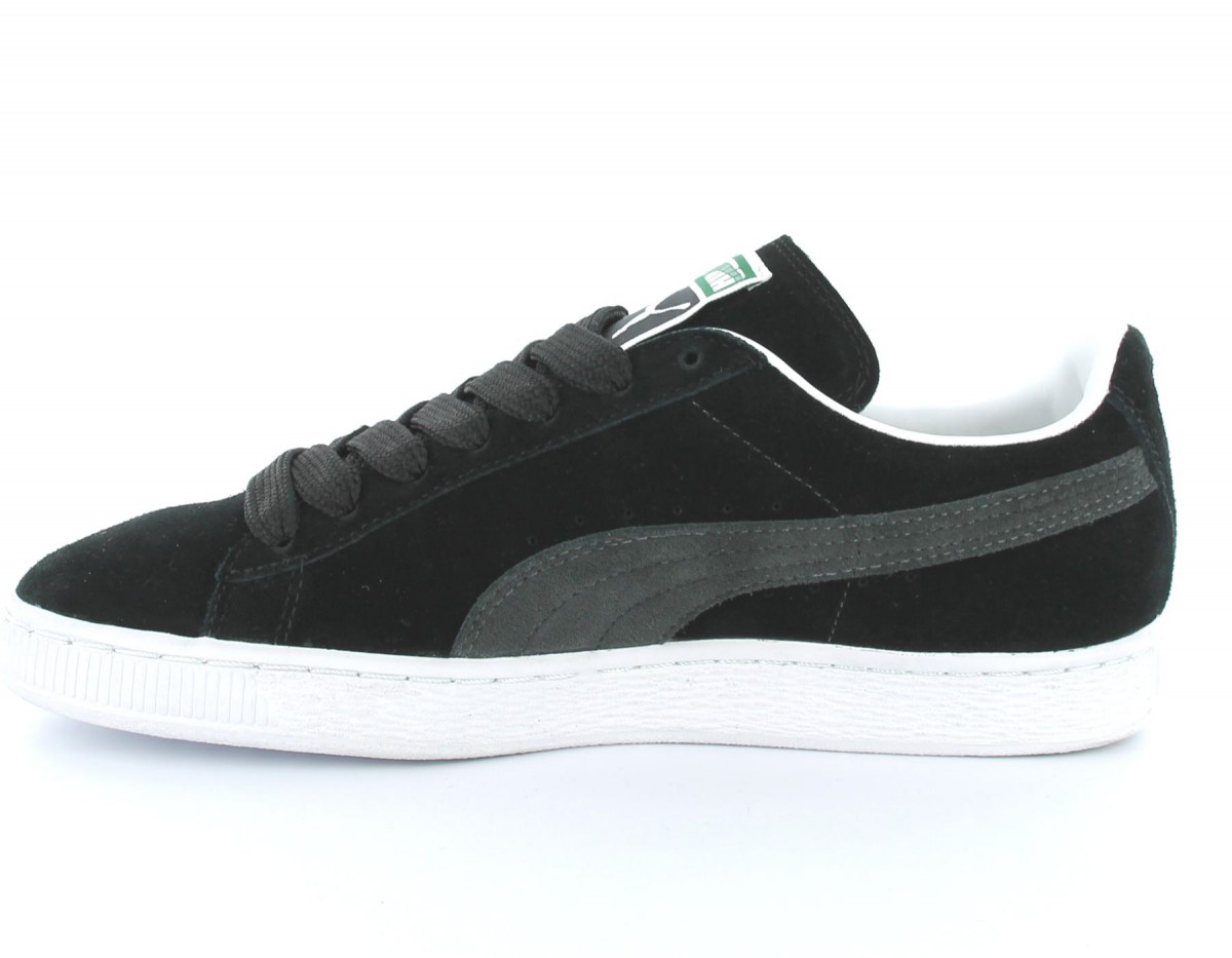 puma suede noir et rouge