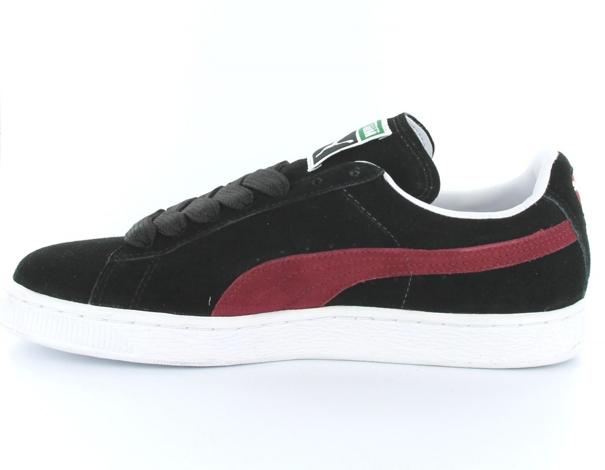 Puma Suede NOIR/ROUGE