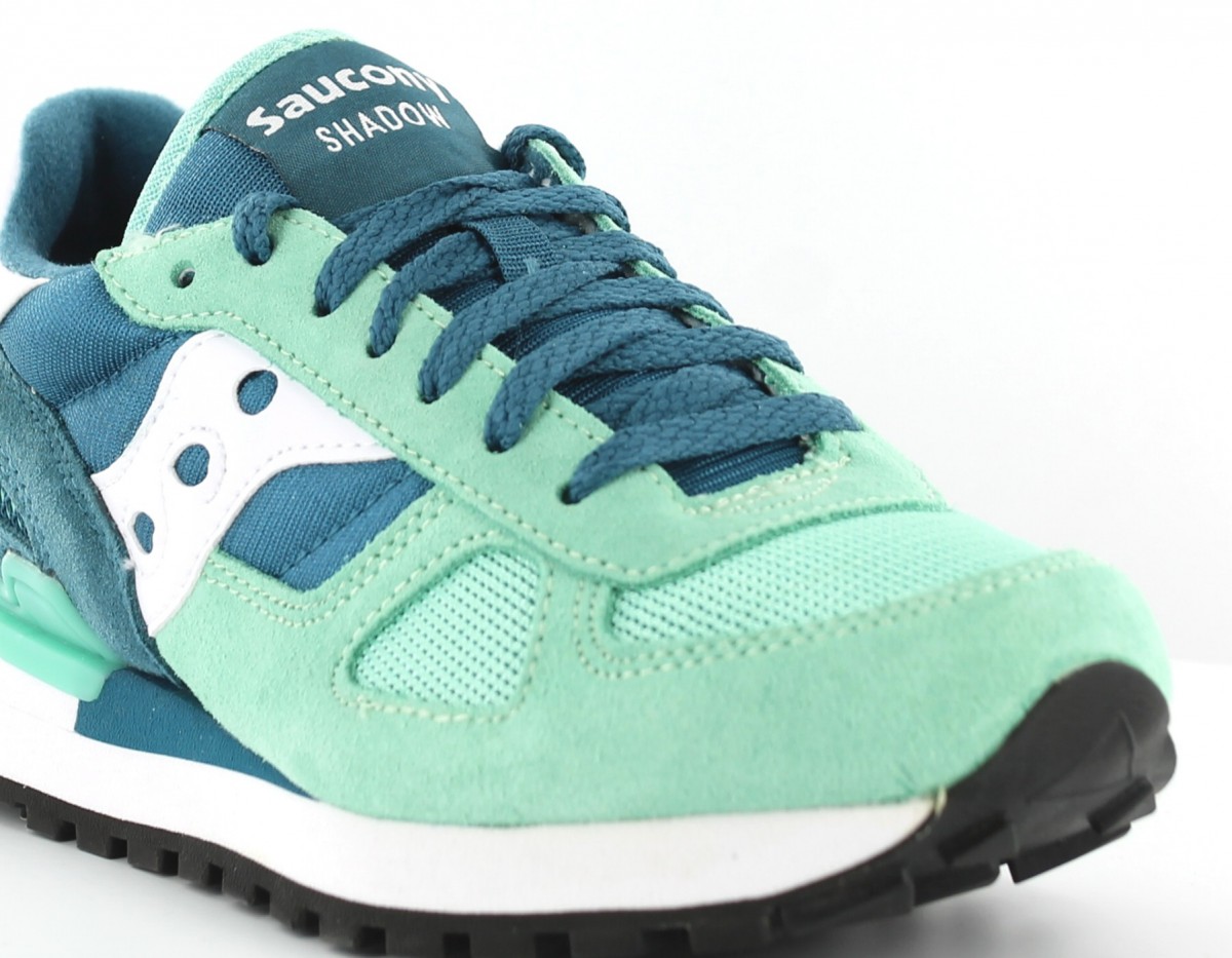 Saucony Shadow femme VERT/BLEU