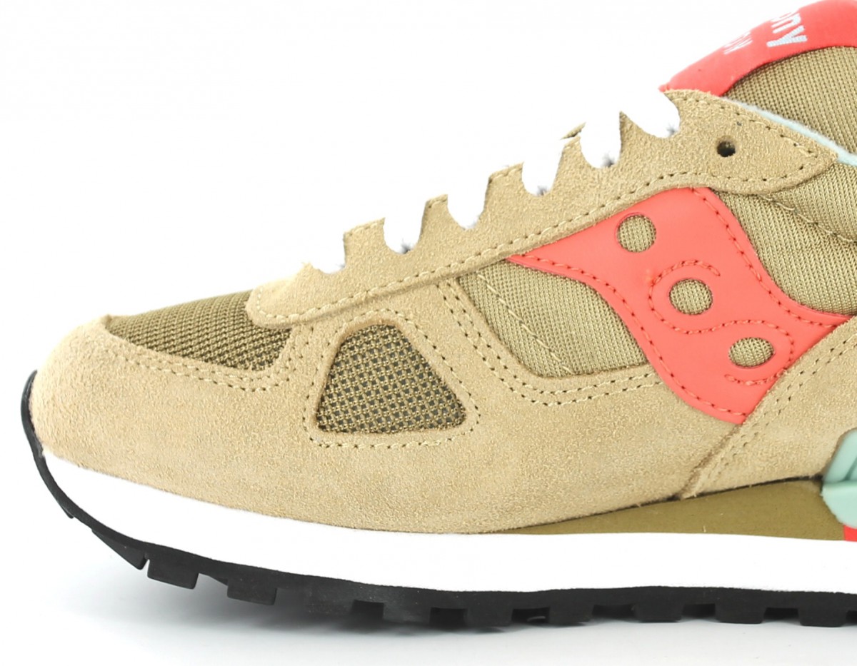 saucony shadow femme marron