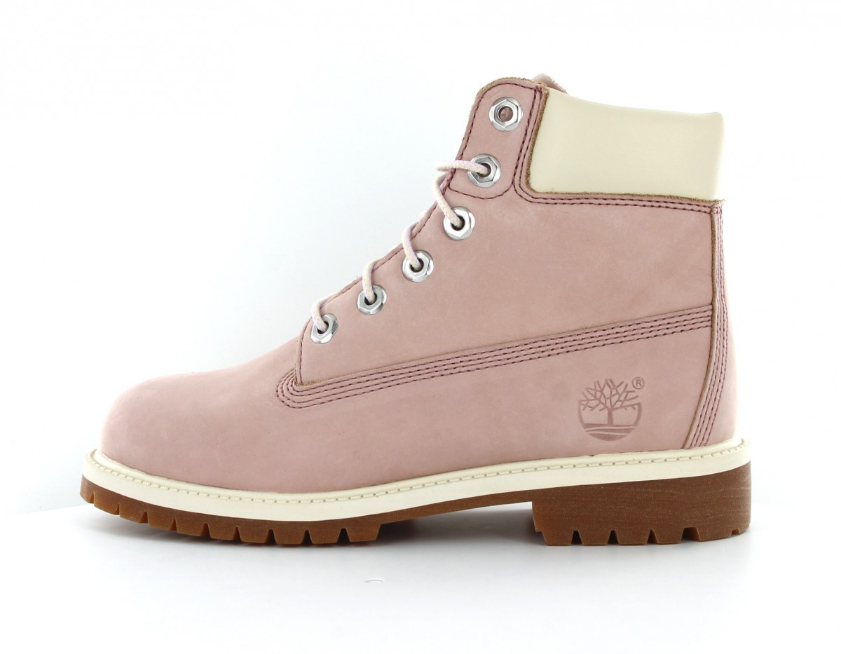 Timberland 6-inch femme rose-pastel