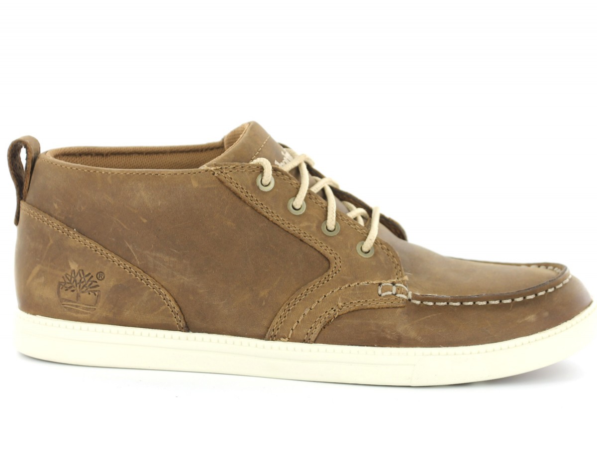 Timberland Newmarket Chukka Moc Toe MARRON