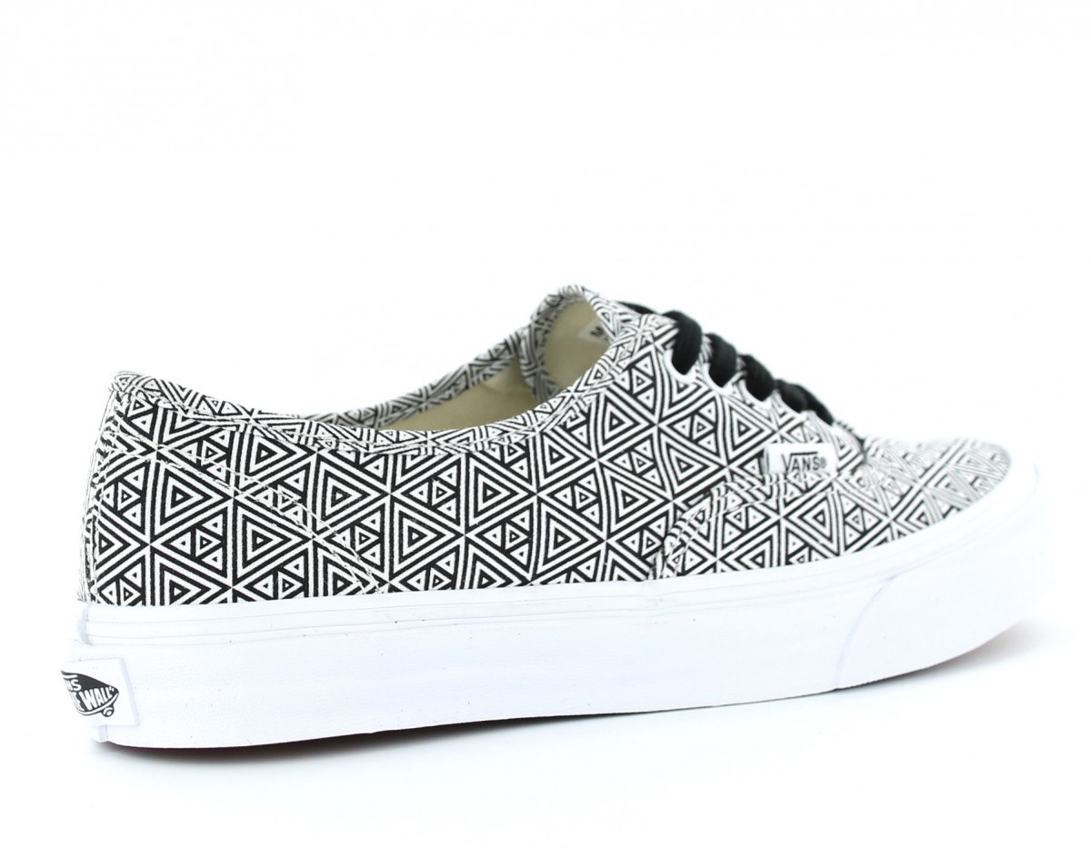 Vans Authentic Slim Geometric NOIR/BLANC