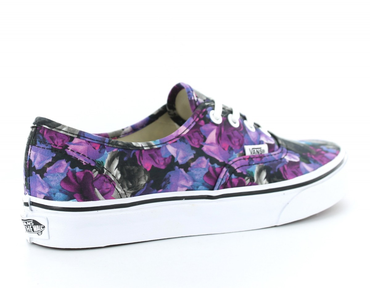 Vans Authentic Digi Floral NOIR/VIOLET