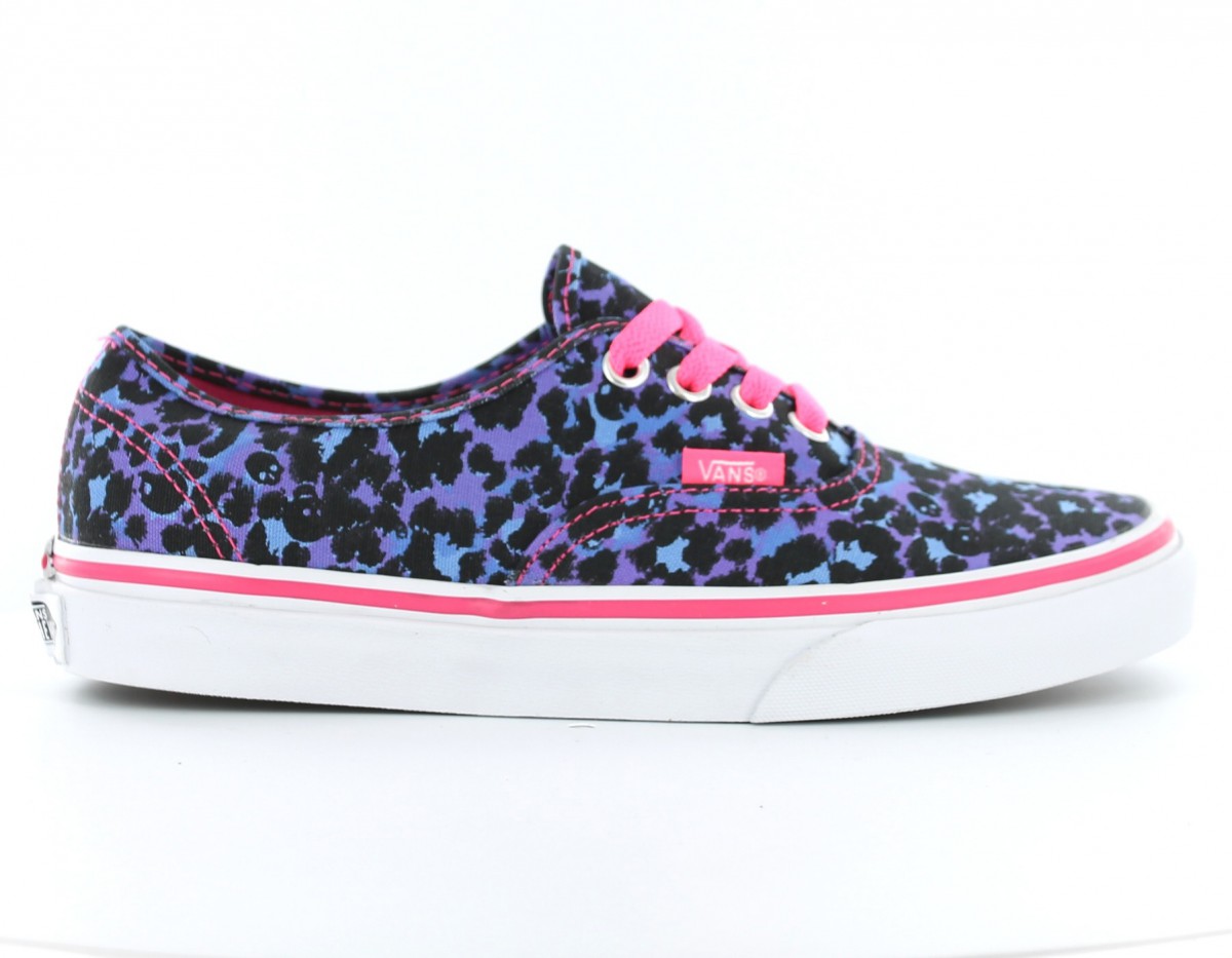 Vans Authentic leopard VIOLET/NOIR