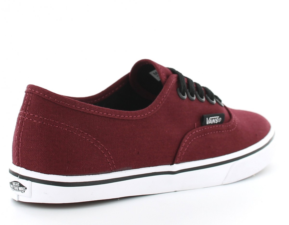 Vans Authentic lo pro BORDEAUX/BLANC