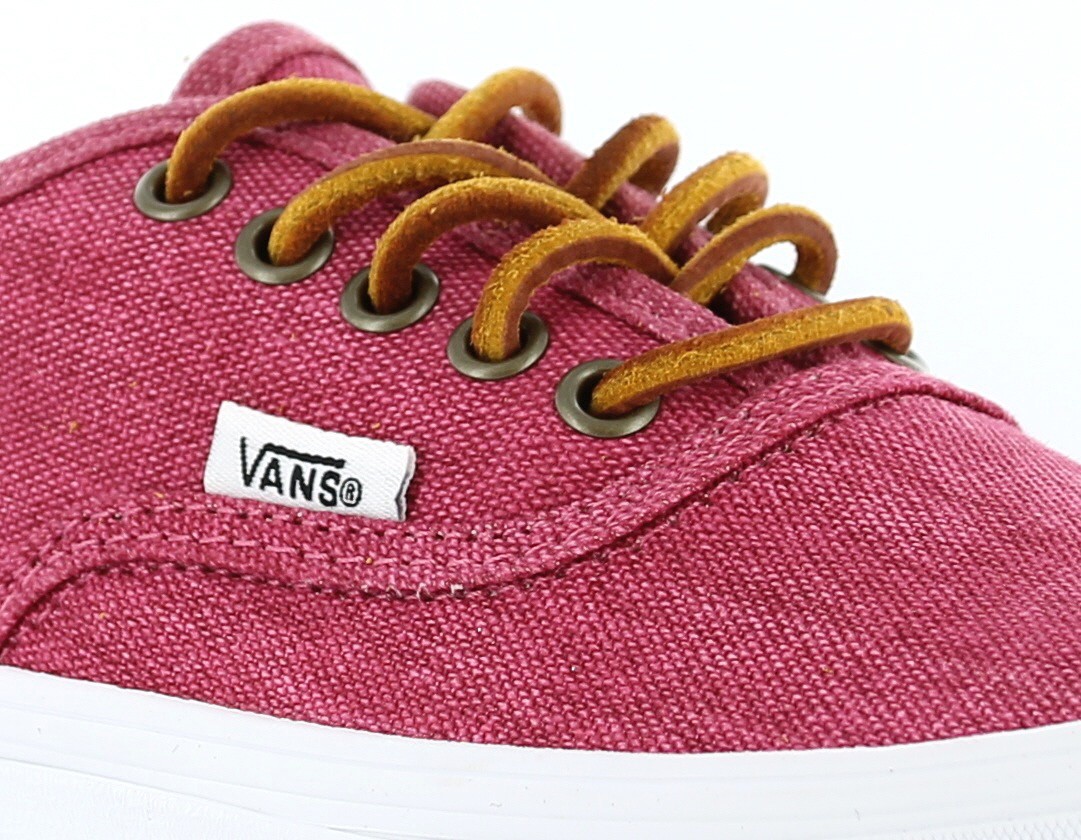 Vans Authentic Slim Washed Twill ROSE/BLANC