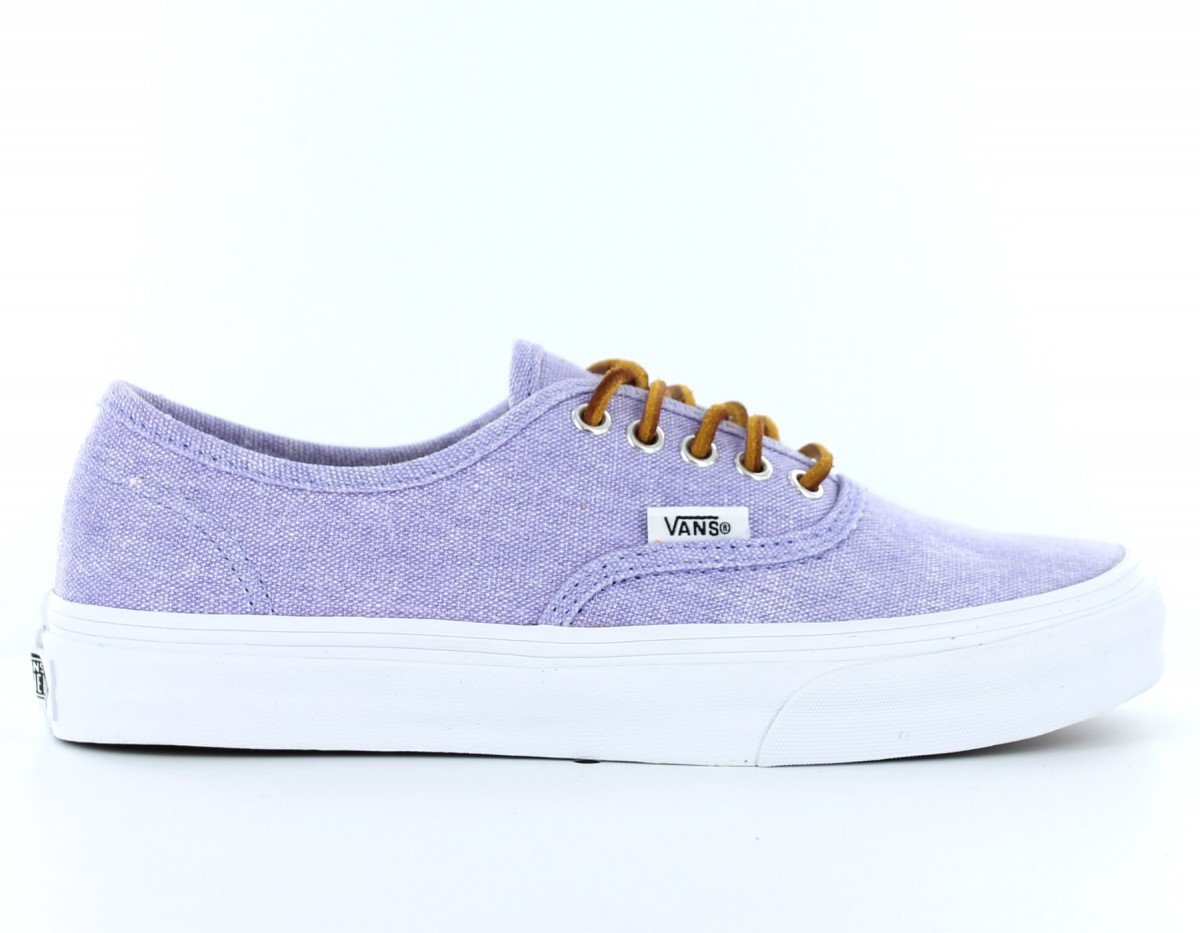 Vans Authentic Slim Washed Twill VIOLET/BLANC