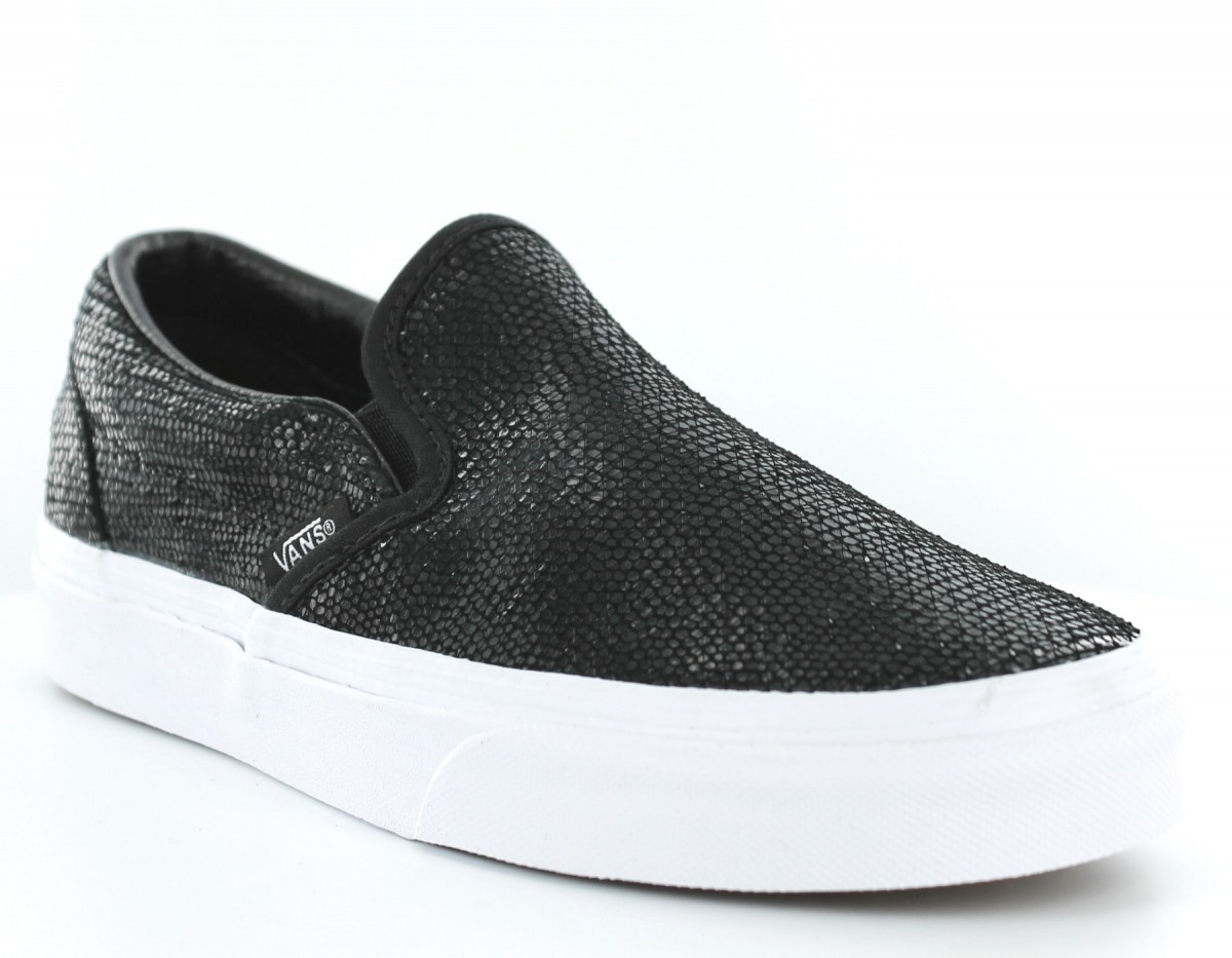 Vans Classic Slip-on Pebble snake NOIR