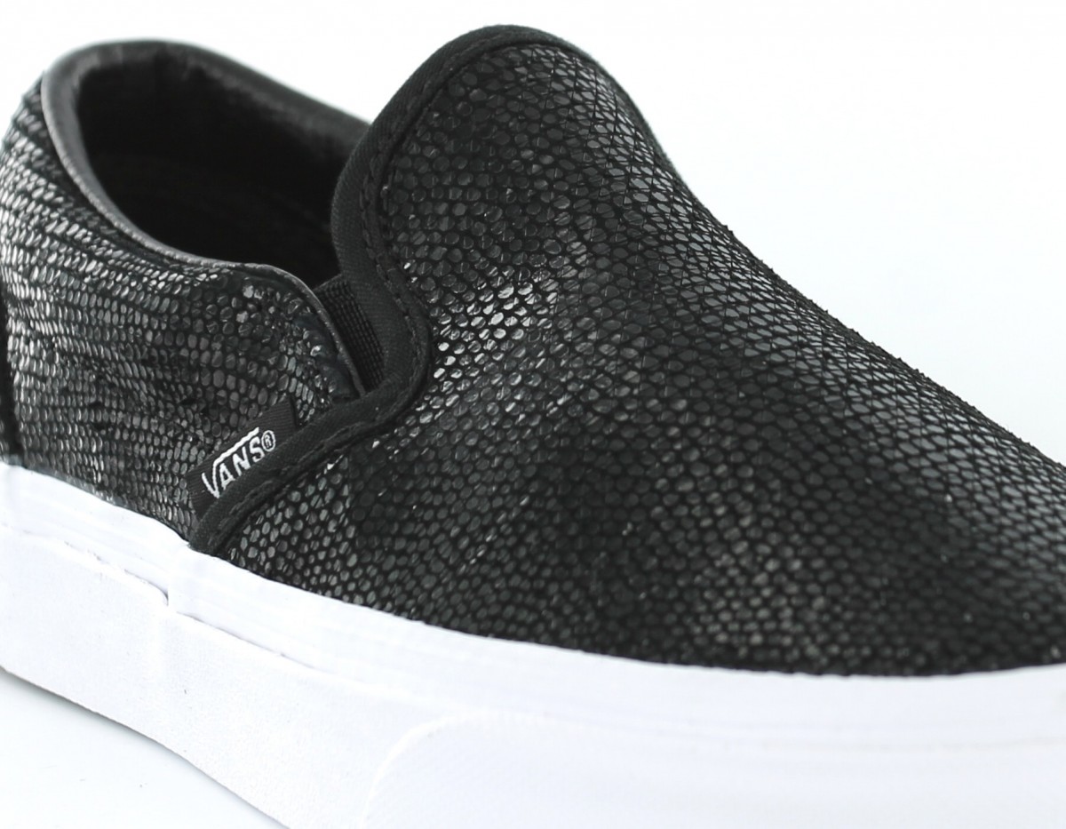 Vans Classic Slip-on Pebble snake NOIR