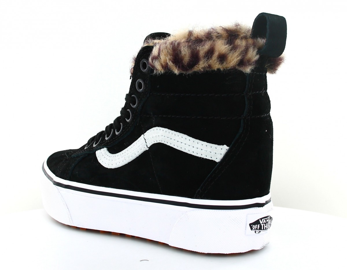 Vans SK8-hi platform mte Noir leopard