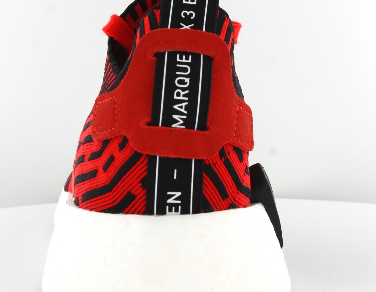 Adidas NMD_R2  Primeknit Core Red/Footwear White