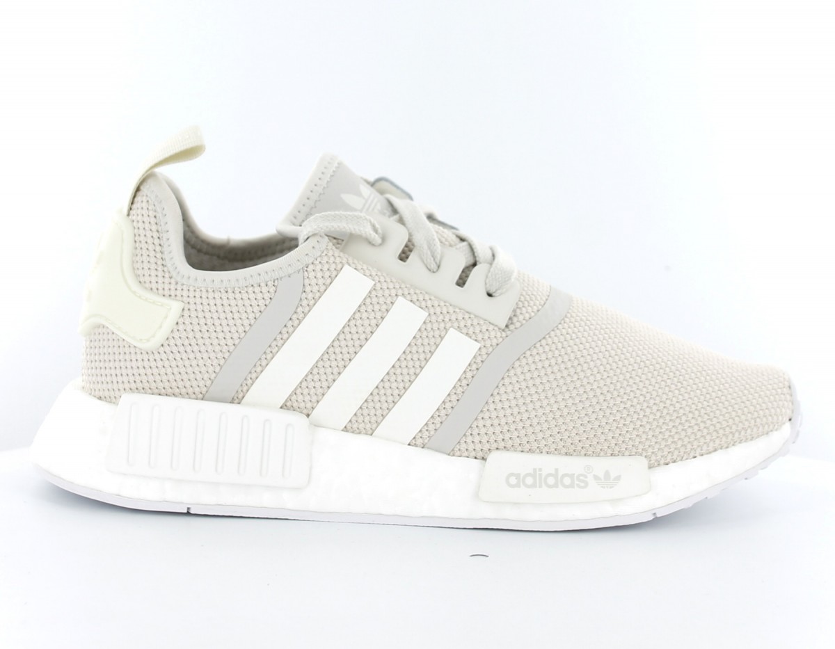 Adidas NMD_R1 femme beige-blanc