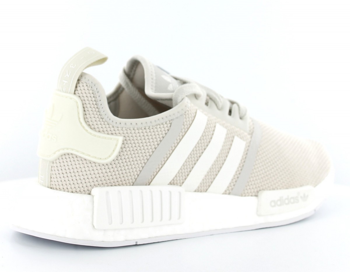 Adidas NMD_R1 femme beige-blanc