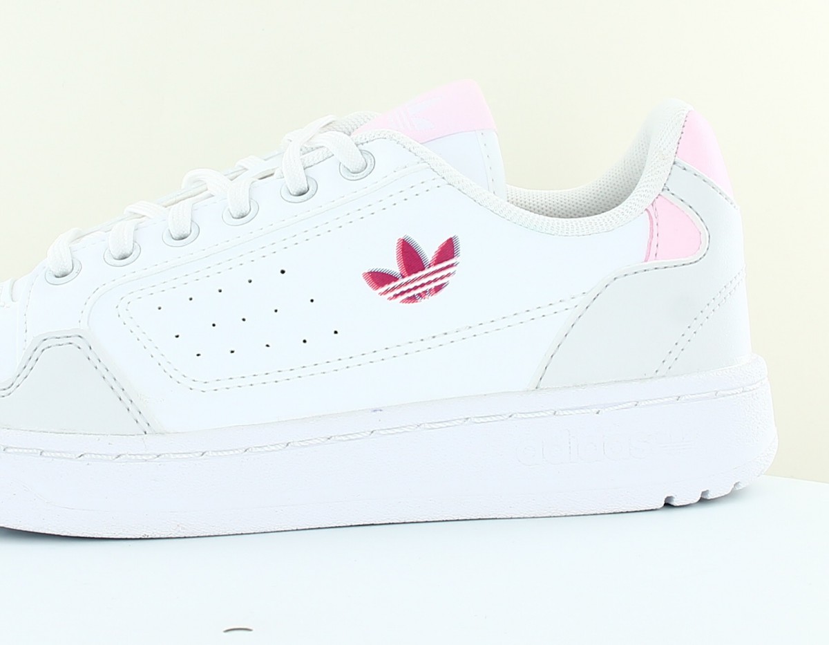 Adidas Ny 90 blanc rose violet