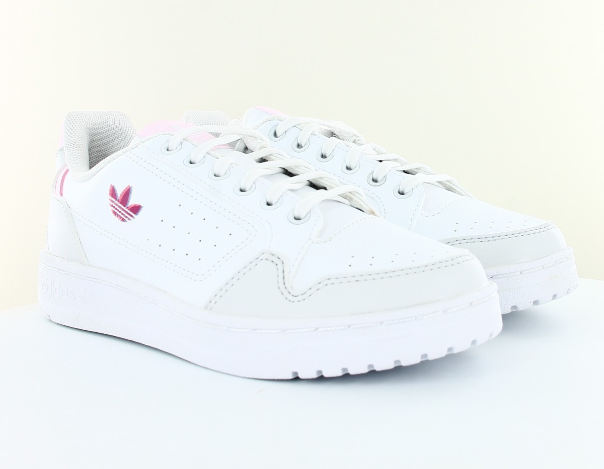 Adidas Ny 90 blanc rose violet