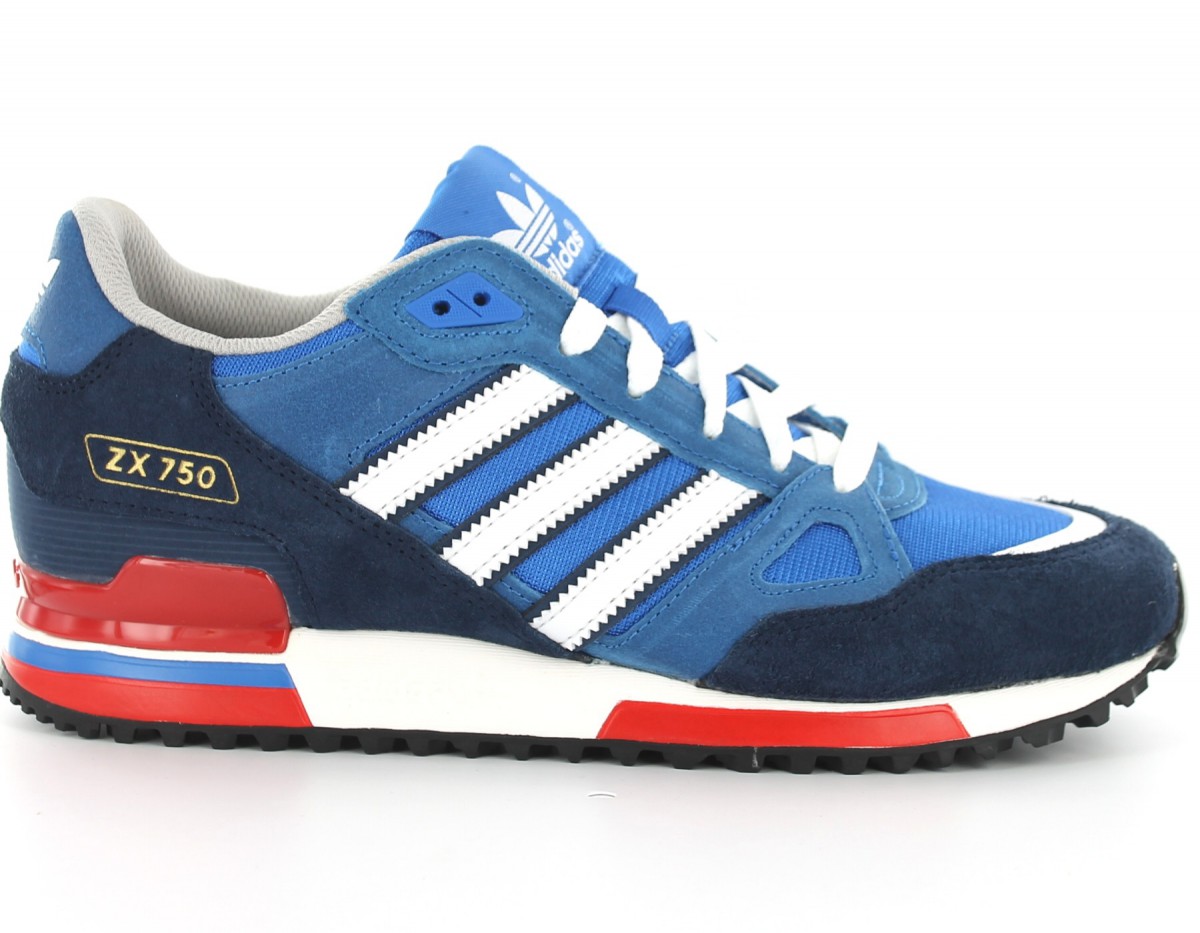 Adidas ZX 750 BLEU/BLANC