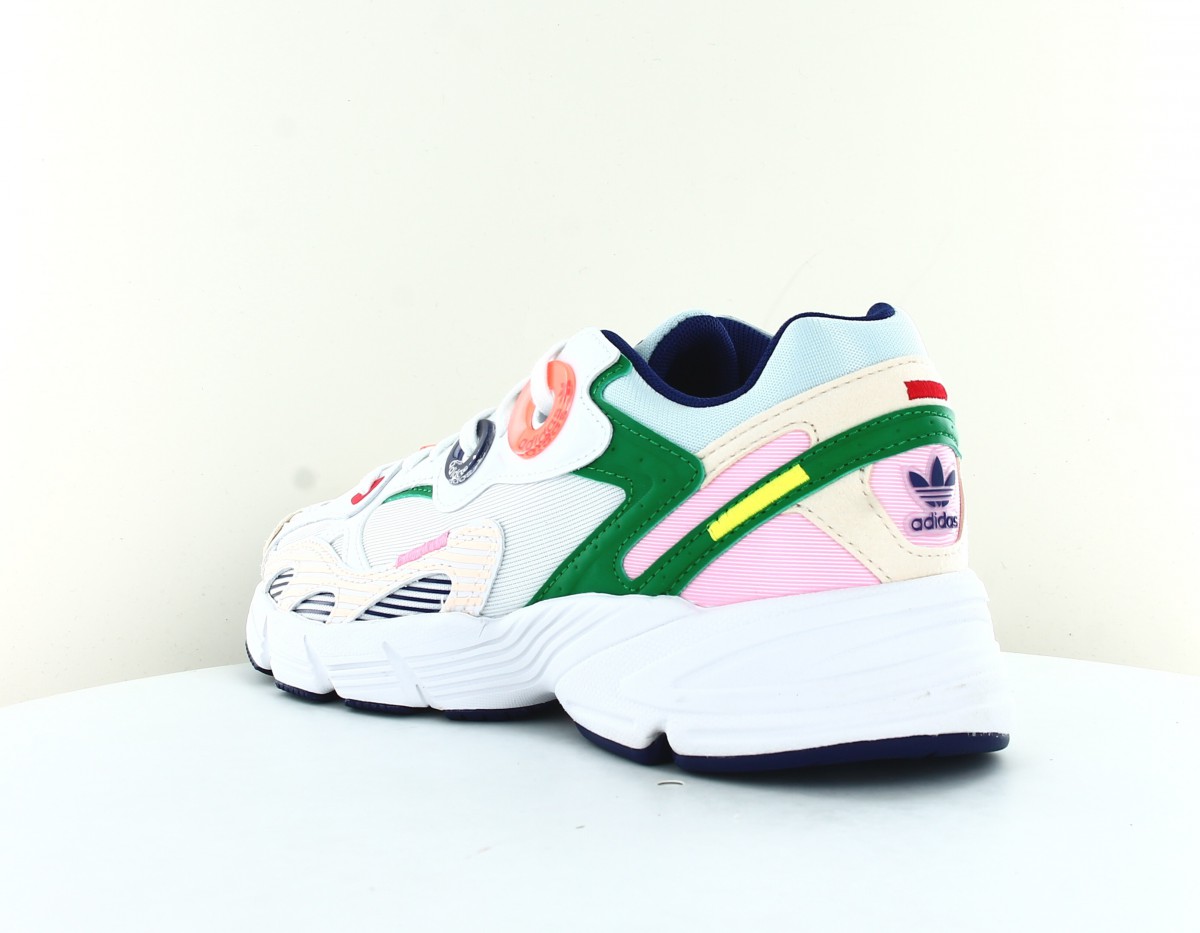 Adidas Astir blanc bleu vert multicolor