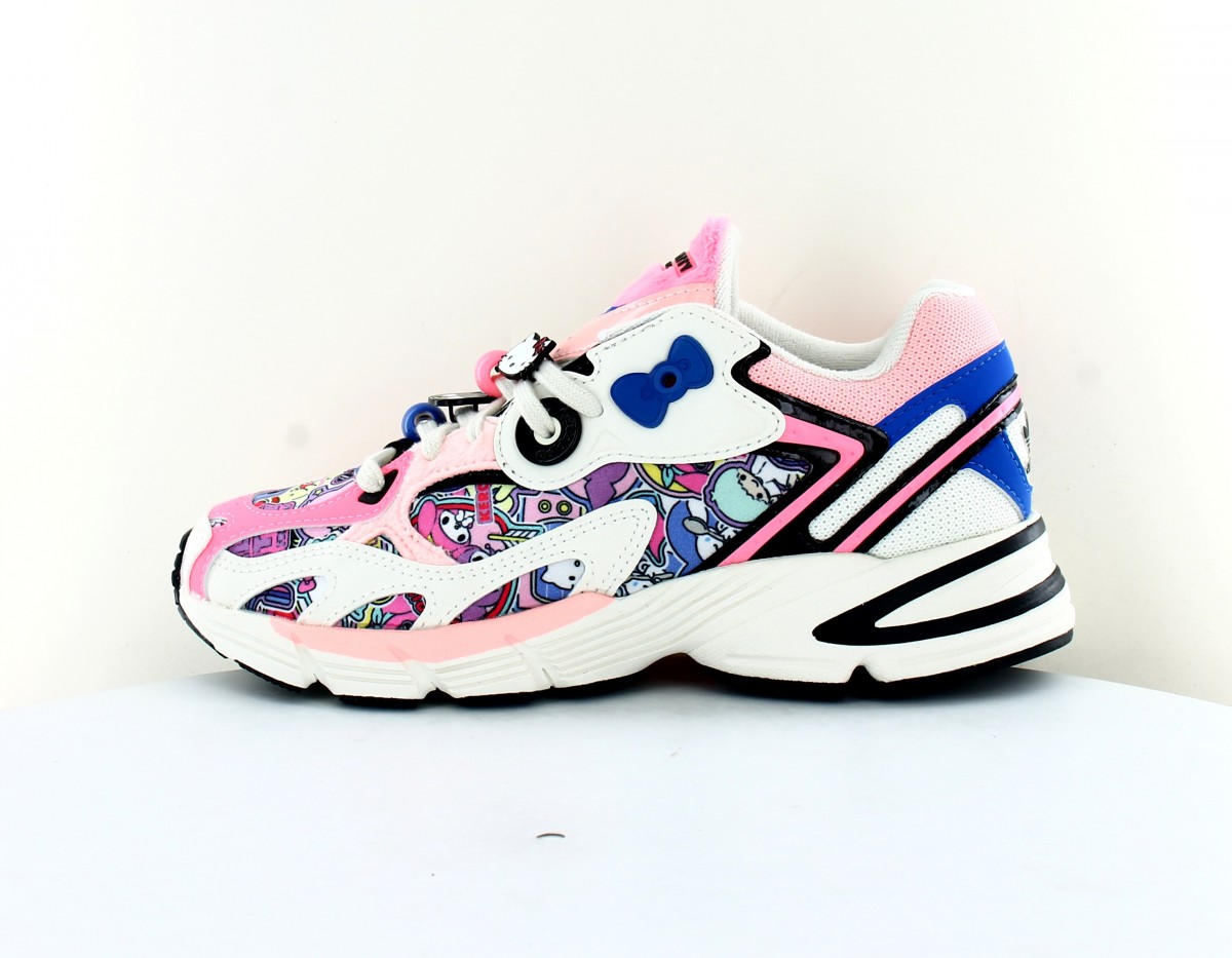 Adidas Astir hello kitty blanc rose bleu