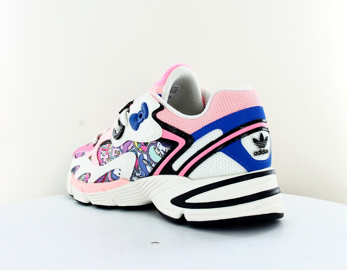 Adidas Astir hello kitty blanc rose bleu